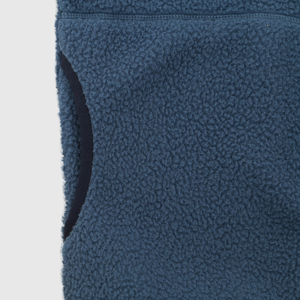 Womens Fryatt Sherpa Fleece Gilet (Dark Denim)