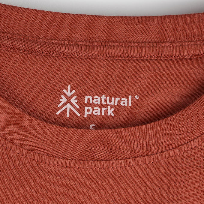 Womens Gaillands Merino Blend Relaxed Tee (Etruscan Red)