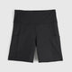Womens Genesee 7 Inch Tight Shorts (Black) #contain