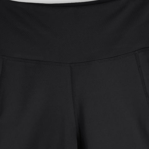 Womens Genesee 7 Inch Tight Shorts (Black)