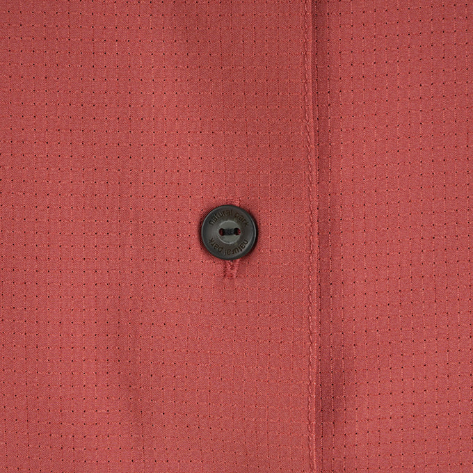 Womens Greenstone Lightweight Short Sleeve Shirt (Etruscan Red)