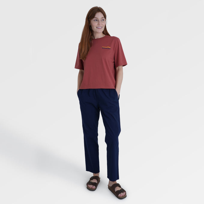 Womens Gunnison Everyday Trousers (Maritime Blue) ‡S;173cm