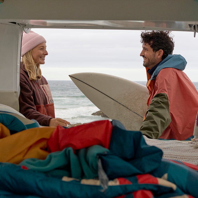 Womens Hurston Full Zip Fleece (Cordovan/Sequoia) §S;170cm