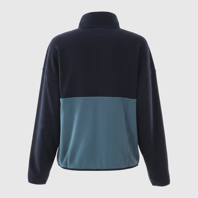 Womens Hurston Full Zip Fleece (Maritime Blue/Blue Fusion) #contain ✧AI