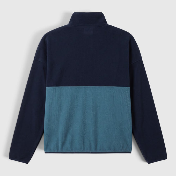 Womens Hurston Full Zip Fleece (Maritime Blue/Blue Fusion) #contain