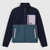 Womens Hurston Full Zip Fleece (Maritime Blue/Blue Fusion) #contain