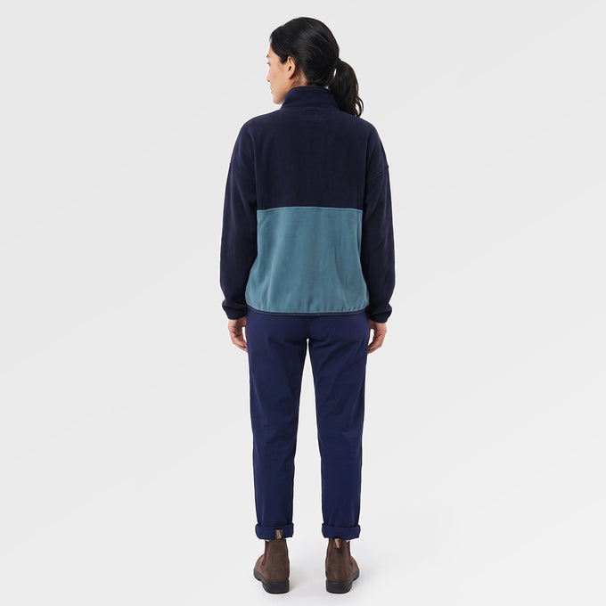 Womens Hurston Full Zip Fleece (Maritime Blue/Blue Fusion) ✦AI