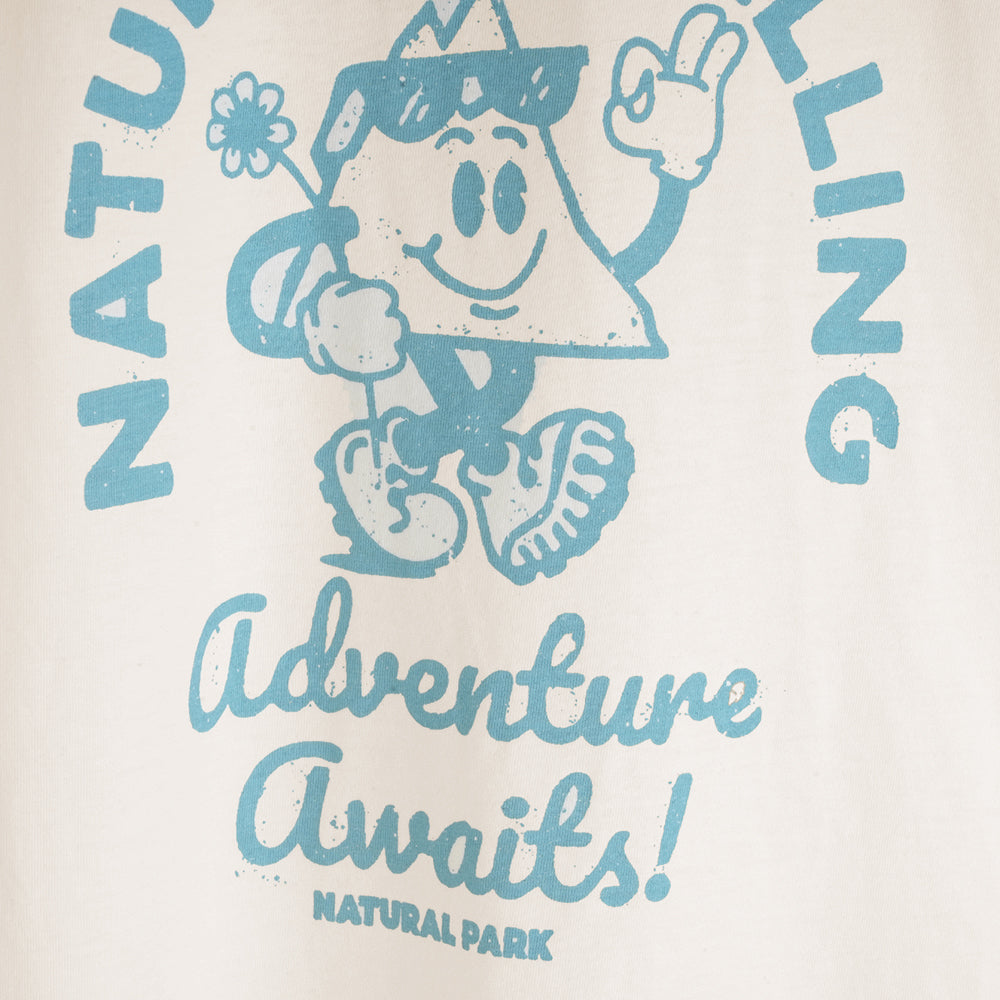 Womens Nature Galatea Relaxed Tee (Antique White)