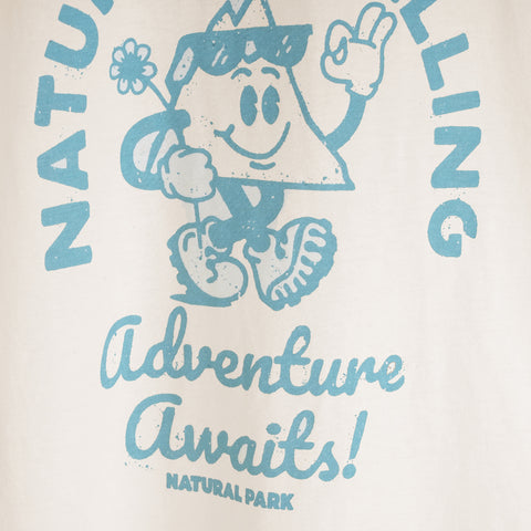 Womens Nature Galatea Relaxed Tee (Antique White)
