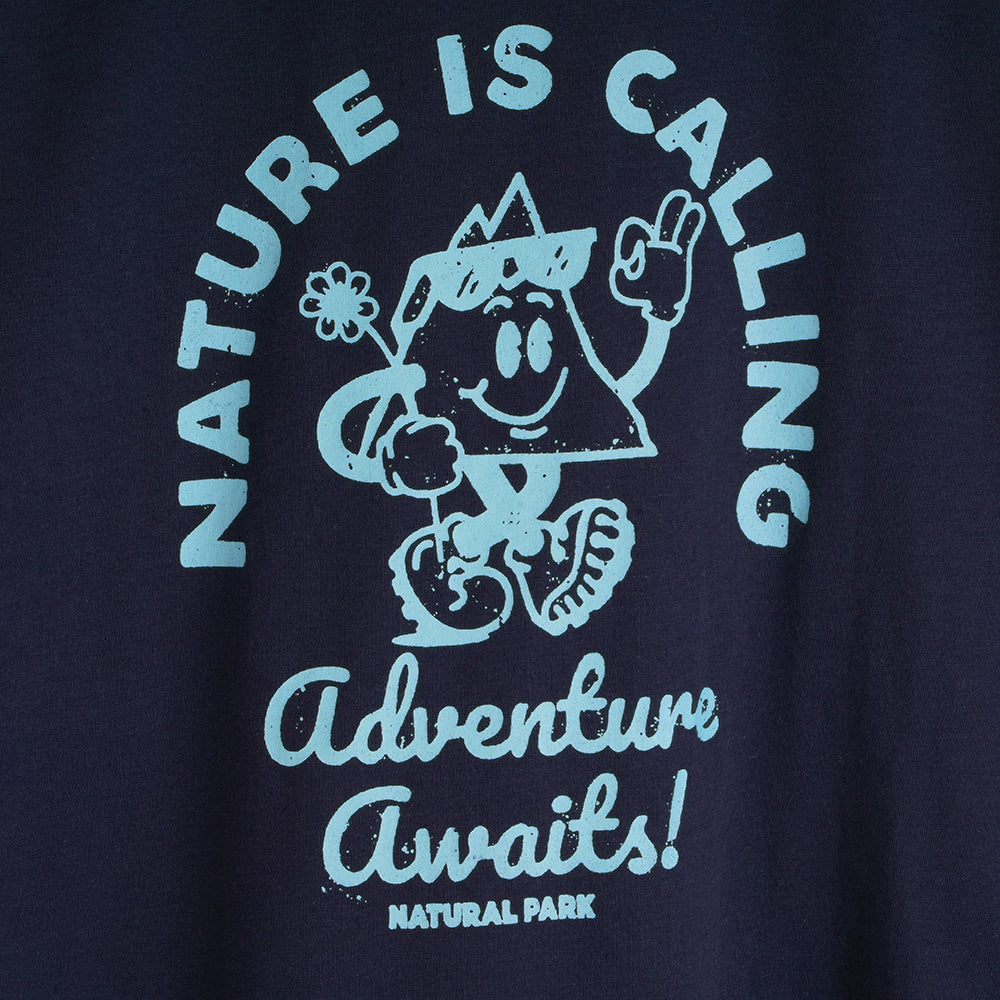 Womens Nature Galatea Relaxed Tee (Maritime Blue)