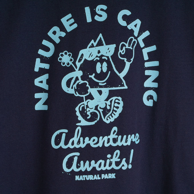 Womens Nature Galatea Relaxed Tee (Maritime Blue)