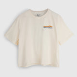 Womens Van Life Galatea Relaxed Tee (Antique White) #contain