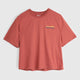 Womens Van Life Galatea Relaxed Tee (Etruscan Red) #contain